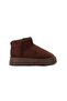 1. Grade Quality Brown Suede Thick Sole Wool Lined Women's Boots Fon44 - 5