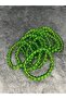 10 Pieces Green Glass Beads Natural Stone Bracelet - 3