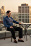 Yukon Havacı Men's Half-Zipper Stand Collar Men's Knitwear - 3