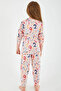 Number Pink Girl's Long Sleeve Pajama Set-Rp3004 - 5