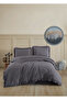 Hand Made Ruffled Natural Ranforce Duvet Cover Set