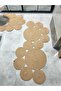 Jute Bath Mat, Toilet Front Mat, Gift, Dowry, Bathroom Set, Living Room, Kitchen, Bathroom Mat - 4