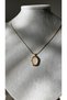 316L Steel Gold Color Pinterest Design Model Detailed Non-Tarnish Women's Necklace