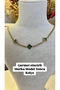 316L Steel Gold Color Clover Gourmet Model Non-Tarnish Women's Necklace