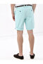 Men's Light Green Classic Cut Shorts - 3