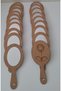20-Piece Wooden Hand Mirror School Nursery Activity Event Family Participation Card Gift Painting