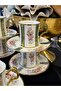 6 Personality Colorful Gilt-Embossed Coffee Cup Set 90 ml (Rsy254) - 5