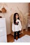 Sequin Embroidered Sweatshirt and Leggings Girls' Top and Bottom Set