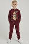 Boy's Christmas New Year Printed 3 Thread Fleece-Lined Winter Sweatshirt / Tracksuit Set - 2