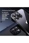 واقي عدسة متوافق مع هاتف iPhone 16 Pro Max مع إطار من سبائك الألومنيوم وزجاج مقوى بصلابة 9H - 2