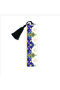 Rumi Tezhip Pattern Printed Bookmark 5X19 Ag-Rtezhip5