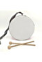 Unprinted Yellow Leather Children's Drum 17cm |   Yellow Drum |   Dg-Baskisiz_Bos - 2