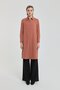 Eyelet Detailed Shirt Collar Tunic Tile