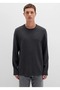 064622 Long Sleeve Textured T-Shirt Men's T-Shirt Smoked - 3