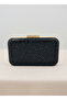Black Color Crystal Stone Women's Evening Dress Bag - 6