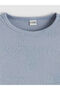 Esvab • Modern & Distinctive Zero Roba Collar Shiny Look Girls' T-Shirt - 5