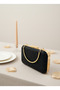 Black Color Crystal Stone Women's Evening Dress Bag - 4