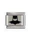 Italian Steel Bracelet Charm Silver Color Batman Laser Printing Does Not Lose Color Does Not Tarnish Steel