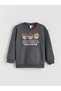 Özmarka New Season Crew Neck Paw Patrol Printed Boys' Sweatshirt and - 4