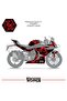 ملصق تغليف CFMOTO 450SR، طلاء واقي من البرق، طلاء للمحرك، طقم جاهز متوافق مع جميع السنوات - 2