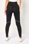Women Tight Fit Running Leggings, Black - 2
