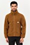 Men Sportswear Fit Long Sleeve Outdoor Jacket, Brown