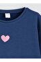 Crew Neck Girl's Sweatshirt - 2
