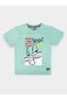 Graphic Print Round Neck Fashion T-shirt - 2