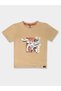 Graphic Print Round Neck Fashion T-shirt