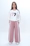 Girl's 100% Cotton Top & Bottom Tracksuit Set-Eşt-0035-372