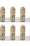 White Snow Spray & Crazy Ribbon Decoration Party Spray 250ML (6 Piece)