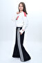 Girl's 100% Cotton Top & Bottom Tracksuit Set-Eşt-0035-372 - 2