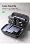 UGREEN Large Electronic Organizer, Expanded Travel Case for Tech Accessories, Water-resistant Shockproof Protective Holder for Chargers, Cables, Large Hard Drives, Power Banks, and More - 4