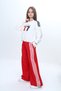 Girl's 100% Cotton Top & Bottom Tracksuit Set-Eşt-0035-372 - 2