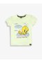 Graphic Print Round Neck Fashion T-shirt