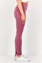 Women Tight Fit Training Leggings, Mauve - 2