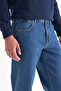 Texas Cotton Straight Fit Pocket Stretch Jean Denim Pants - 4