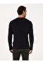 Navy Blue Slim Fit Sweater 50318976-Vr033 - 5