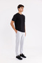 Flexible Waistband, Side Pockets, Back Pocket, Tapered Leg, Minimal Logo Detail, Comfortable Sports Sweatpants - 9