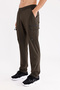 Cargo-Style Sweatpants with Side Zipper Pockets, Flexible Waistband, Straight Legs, Comfortable Fit. - 2