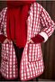 Patterned Quilted Jacket Gingham Pattern - 5