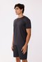 Mercerized Cotton Crew Neck Short Sleeve Comfortable Fit T-Shirt - 3