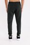 Ottoman Striped Zippered Pocket Elastic Waistband Narrow Leg Ribbed Comfortable Sports Sweatpants - 4