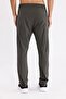 Flexible Micro-Lycra Blend Elastic Waistband Comfortable Fit Sweatpants with Side Pockets Offering Freedom of Movement - 3