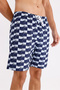 Palermo Digital Printing Quick Dry Comfortable Fit Adjustable Waist Pocket Swim Shorts - 4