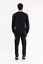 Double Striped Detail Lace-Up Rubber Waist Super Cotton Comfortable Fit Ankle Ribbed Sweatpants - 8