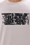 Print Detailed Crew Neck Comfortable Fit Short Sleeve Suitable for Daily Use T-Shirt - 7
