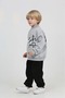 طقم بدلة رياضية للأولاد من Skate Arka مطبوع - 3