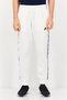Men 2 Pieces Sportswear Fit Embroidered Logo Outdoor Tracksuit, White
