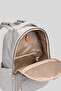 Burjuva Gray Mother Baby Care Bag - Backpack with Luggage and Stroller Straps - 5